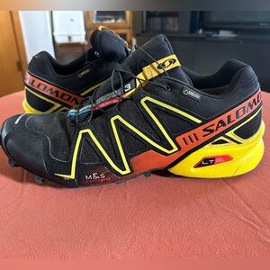 Salomon speed cross 3 gore-tex trail running racing shoes size 11.5